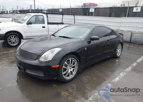 2005 Infiniti G35 from USA, damaged, VIN JNKCV54E85M424039